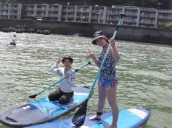 7/17 PM2 SUP(サップ、スタンドアップパドル)体験スクール付きレンタル  鎌倉ハイサーフ