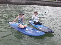 7/17 PM2 SUP(サップ、スタンドアップパドル)体験スクール付きレンタル  鎌倉ハイサーフ