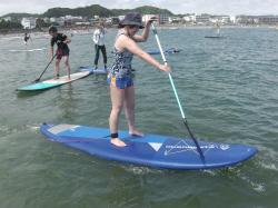 7/17 PM3 SUP(サップ、スタンドアップパドル)体験スクール付きレンタル  鎌倉ハイサーフ