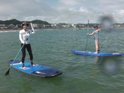 7/17 PM3 SUP(サップ、スタンドアップパドル)体験スクール付きレンタル  鎌倉ハイサーフ