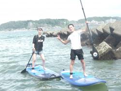 7/17 PM3 SUP(サップ、スタンドアップパドル)体験スクール付きレンタル  鎌倉ハイサーフ