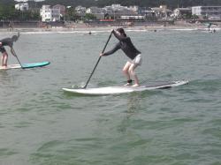 7/17 PM3 SUP(サップ、スタンドアップパドル)体験スクール付きレンタル  鎌倉ハイサーフ