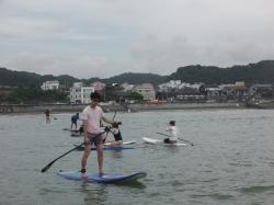 7/18 AM SUP(サップ、スタンドアップパドル)体験スクール付きレンタル  鎌倉ハイサーフ
