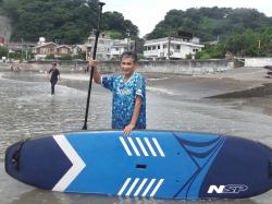 7/18 AM SUP(サップ、スタンドアップパドル)体験スクール付きレンタル  鎌倉ハイサーフ