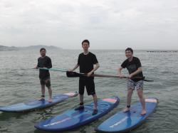 7/18 AM SUP(サップ、スタンドアップパドル)体験スクール付きレンタル  鎌倉ハイサーフ