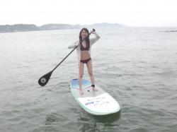 7/18 AM SUP(サップ、スタンドアップパドル)体験スクール付きレンタル 鎌倉ハイサーフ