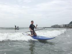 7/18 AM SUP(サップ、スタンドアップパドル)体験スクール付きレンタル 鎌倉ハイサーフ