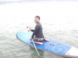 7/18 AM SUP(サップ、スタンドアップパドル)体験スクール付きレンタル 鎌倉ハイサーフ