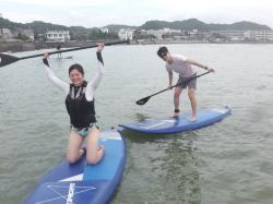 7/18 AM SUP(サップ、スタンドアップパドル)体験スクール付きレンタル 鎌倉ハイサーフ