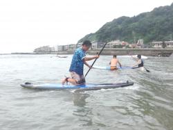 7/18 AM SUP(サップ、スタンドアップパドル)体験スクール付きレンタル 鎌倉ハイサーフ