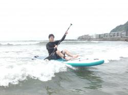 7/18 AM SUP(サップ、スタンドアップパドル)体験スクール付きレンタル 鎌倉ハイサーフ