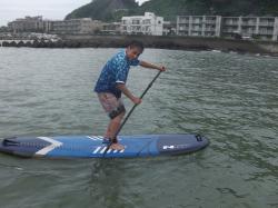 7/18 AM SUP(サップ、スタンドアップパドル)体験スクール付きレンタル 鎌倉ハイサーフ