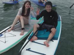 7/18 AM SUP(サップ、スタンドアップパドル)体験スクール付きレンタル 鎌倉ハイサーフ