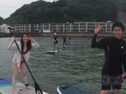 7/18 AM3 SUP(サップ、スタンドアップパドル)体験スクール付きレンタル 鎌倉ハイサーフ