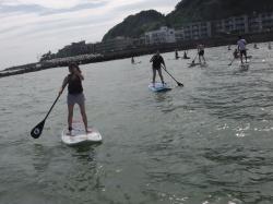 7/18 PM2 SUP(サップ、スタンドアップパドル)体験スクール付きレンタル 鎌倉ハイサーフ