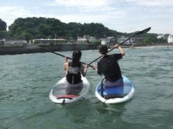 7/18 PM2 SUP(サップ、スタンドアップパドル)体験スクール付きレンタル 鎌倉ハイサーフ