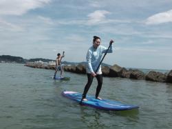 7/20 PM SUP(サップ、スタンドアップパドル)体験スクール付きレンタル　鎌倉ハイサーフ