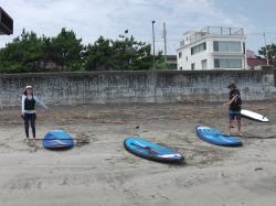 7/21 PM SUP(サップ、スタンドアップパドル)体験スクール付きレンタル 鎌倉ハイサーフ 