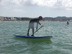 7/23AM3  SUP(サップ、スタンドアップパドル)体験スクール付きレンタル  鎌倉ハイサーフ 