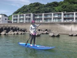 7/24 AM SUP(サップ、スタンドアップパドル)体験スクール付きレンタル  鎌倉ハイサーフ 