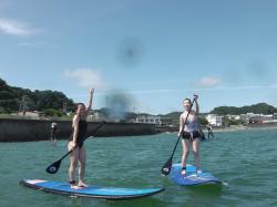 7/25 PM SUP(サップ、スタンドアップパドル)体験スクール付きレンタル　 鎌倉ハイサーフ 