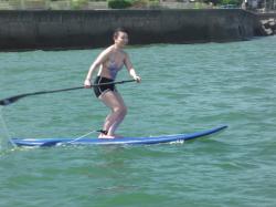 7/25 PM2 SUP(サップ、スタンドアップパドル)体験スクール付きレンタル  鎌倉ハイサーフ 