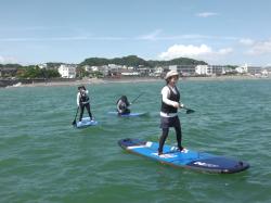 7/25 PM2 SUP(サップ、スタンドアップパドル)体験スクール付きレンタル  鎌倉ハイサーフ 