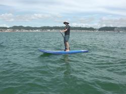 7/25 PM2 SUP(サップ、スタンドアップパドル)体験スクール付きレンタル  鎌倉ハイサーフ 