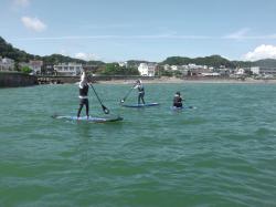 7/25 PM2 SUP(サップ、スタンドアップパドル)体験スクール付きレンタル  鎌倉ハイサーフ 