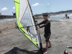 7/23  ウインドサーフィン体験スクール　鎌倉ハイサーフ 