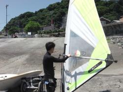 7/23  ウインドサーフィン体験スクール　鎌倉ハイサーフ 