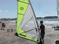 7/23  ウインドサーフィン体験スクール　鎌倉ハイサーフ 