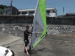 7/23  ウインドサーフィン体験スクール　鎌倉ハイサーフ 