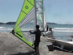 7/23  ウインドサーフィン体験スクール　鎌倉ハイサーフ 