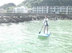 7/27 PM1 SUP(サップ、スタンドアップパドル)体験スクール付きレンタル 鎌倉ハイサーフ