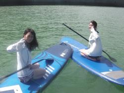 7/27 PM1 SUP(サップ、スタンドアップパドル)体験スクール付きレンタル 鎌倉ハイサーフ