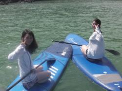 7/27 PM1 SUP(サップ、スタンドアップパドル)体験スクール付きレンタル 鎌倉ハイサーフ