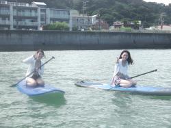 7/27 PM1 SUP(サップ、スタンドアップパドル)体験スクール付きレンタル 鎌倉ハイサーフ