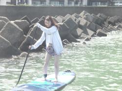 7/27 PM1 SUP(サップ、スタンドアップパドル)体験スクール付きレンタル 鎌倉ハイサーフ