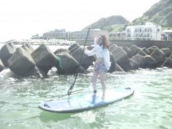 7/27 PM1 SUP(サップ、スタンドアップパドル)体験スクール付きレンタル 鎌倉ハイサーフ