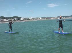 7/27 PM2  SUP(サップ、スタンドアップパドル)体験スクール付きレンタル  鎌倉ハイサーフ