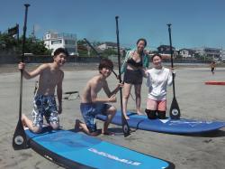 7/29 SUP(サップ、スタンドアップパドル)体験スクール付きレンタル 鎌倉ハイサーフ