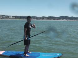 7/30 AM1  SUP(サップ、スタンドアップパドル)体験スクール付きレンタル 鎌倉ハイサーフ