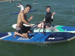 7/30 PM2 SUP(サップ、スタンドアップパドル)体験スクール付きレンタル  鎌倉ハイサーフ