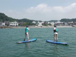 8/3 AM SUP(サップ、スタンドアップパドル)体験スクール付きレンタル 鎌倉ハイサーフ