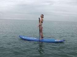 8/4  AM  SUP(サップ、スタンドアップパドル)体験スクール付きレンタル 鎌倉ハイサーフ　