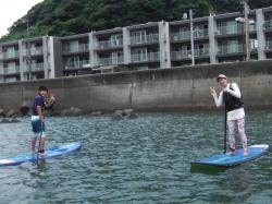 8/5 AM SUP(サップ、スタンドアップパドル)体験スクール付きレンタル  鎌倉ハイサーフ