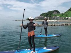 8/7 AM SUP(サップ、スタンドアップパドル)体験スクール付きレンタル  鎌倉ハイサーフ