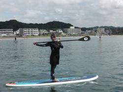 8/7 AM SUP(サップ、スタンドアップパドル)体験スクール付きレンタル  鎌倉ハイサーフ