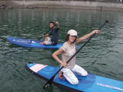 8/7 AM3 SUP(サップ、スタンドアップパドル)体験スクール付きレンタル  鎌倉ハイサーフ
